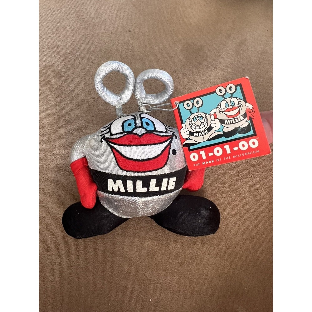 Millie The Millennial Plushie Stuffed Toy Commemorating Y2K